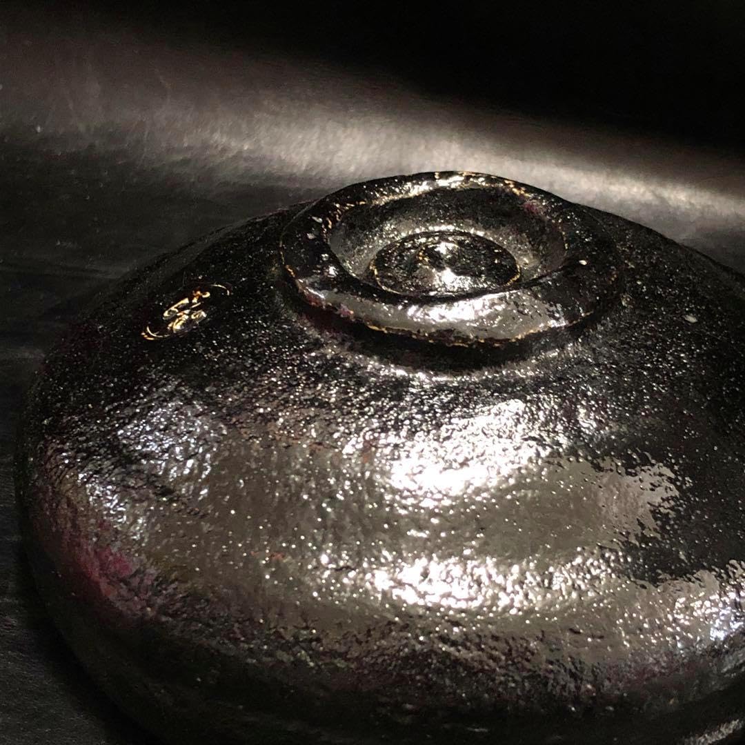 茶道具 抹茶碗 いとまん窯 島袋常一 陶歴 栞 共箱 旧家蔵出時代物 琉球